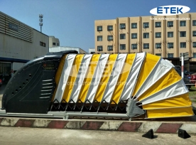 Mái che ô tô tự động sử dụng điện năng lượng mặt trời